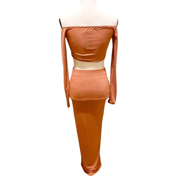 [Fashion Nova] Slinky Skirt Set - Picture 6 of 6